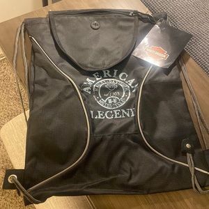 NWT Harley Davidson drawstring backpack!